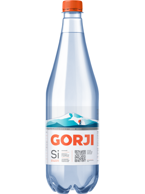 Вода Gorji минеральная газированная, 1л