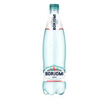 Вода Borjomi минеральная природная лечебно-столовая газированная, 750мл