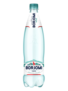 Вода Borjomi минеральная природная лечебно-столовая газированная, 750мл