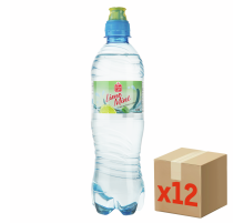 Fine Life Вода лайм и мята негазированная, 500мл x 12 шт
