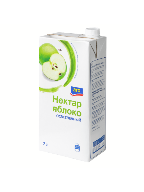aro Нектар яблочный осветленный, 2л