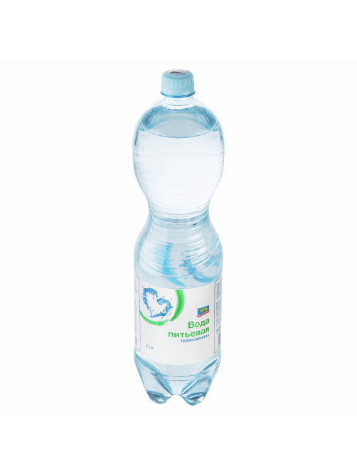 aro Вода питьевая газированная, 1.5л