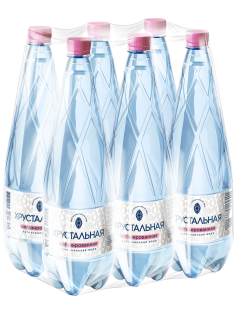 Вода Хрустальная негазированная, 1.5л x 6 шт