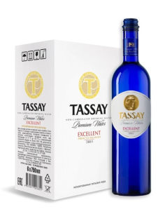Вода Tassay Excellent негазированная стекло, 750мл x 6 шт