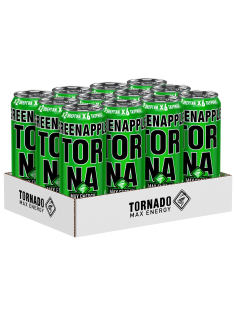 Энергетический напиток Tornado Max Energy яблоко, 450мл x 12 шт