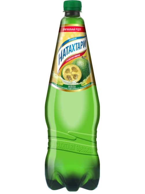 Напиток Натахтари Фейхоа газированный, 1л х 9 шт
