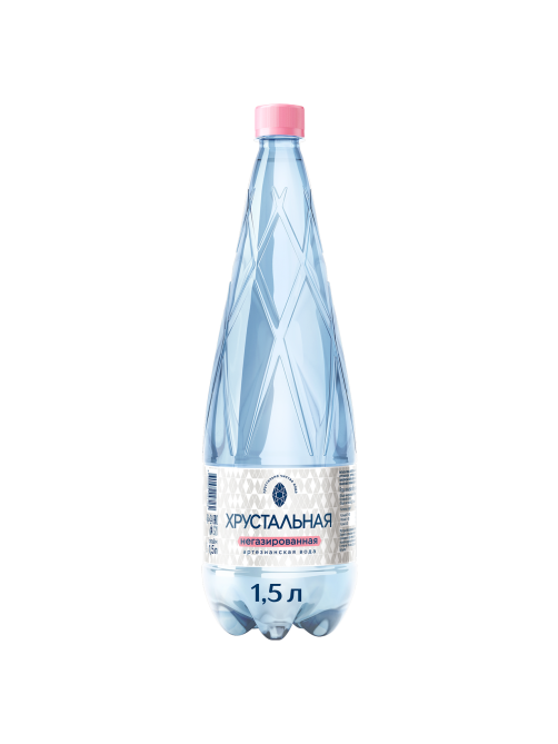 Вода Хрустальная негазированная, 1.5л x 6 шт