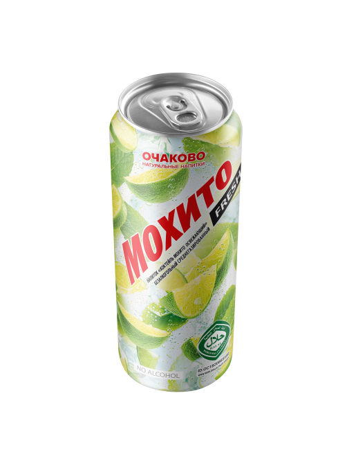 Напиток Мохито Fresh газированный, 450мл x 24 шт