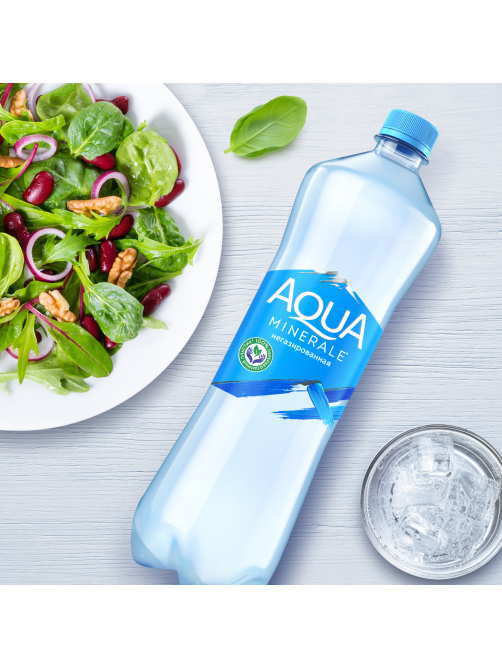 Вода Aqua Minerale питьевая негазированная, 1л x 12 шт