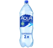 Вода Aqua Minerale питьевая газированная, 2л
