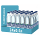 Вода BonaAqua питьевая газированная, 500мл x 24 шт