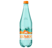 Вода Эдельвейс минеральная газированная, 1л