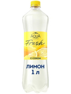 Вода Aqua Minerale Лимон без газа, 1л