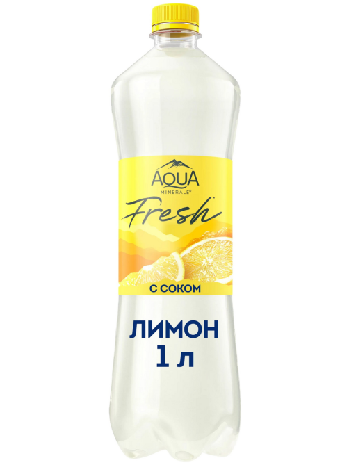 Вода Aqua Minerale Лимон без газа, 1л