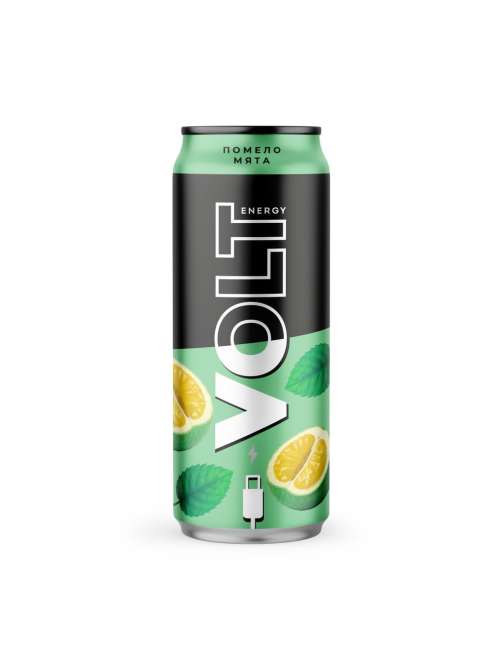 Энергетический напиток Volt Energy Помело и мята, 450мл