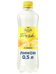 Вода Aqua Minerale Fresh с соком лимона негазированная, 500мл