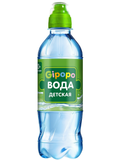 Вода детская Gipopo негазированная, 330мл