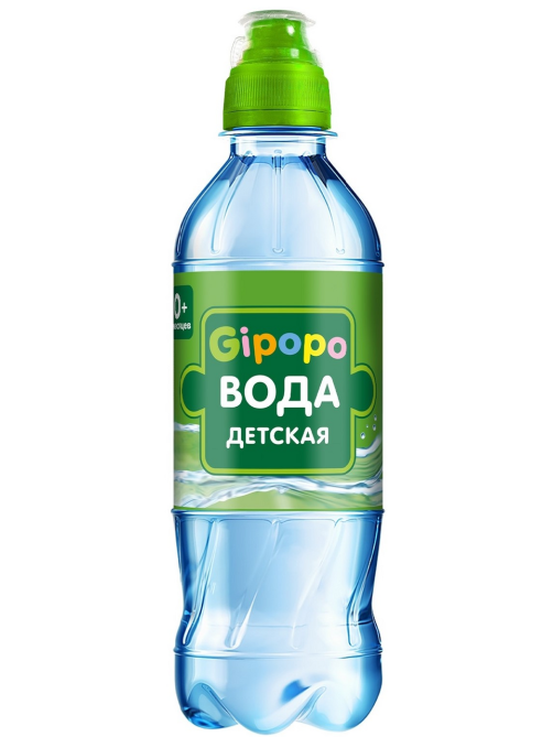 Вода детская Gipopo негазированная, 330мл
