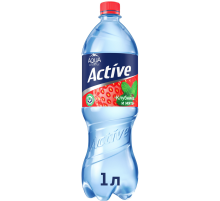 Вода Aqua Minerale Fresh Active с клубникой и мятой негазированная, 1л