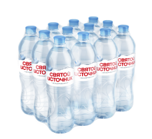 Вода Святой Источник негазированная, 1л x 12шт