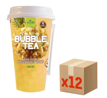 Напиток Aziano Bubble Tea ананас и маракуйя негазированный, 450мл x 12 шт