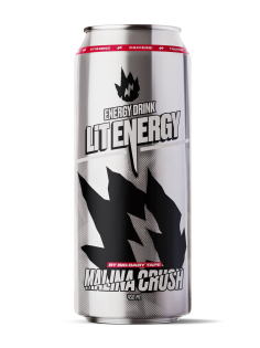Напиток энергетический Lit Energy малина, 450мл
