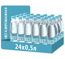Вода BonaAqua питьевая негазированная, 500мл x 24 шт