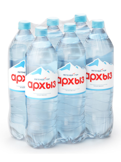 Вода Легенда гор Архыз питьевая негазированная, 1.5л x 6 шт