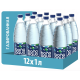 Вода BonaAqua питьевая газированная, 1л x 12 шт