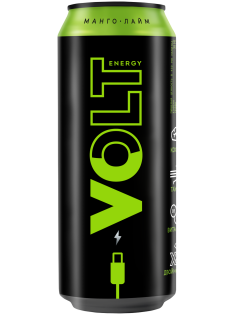 Энергетический напиток Volt Energy Манго-лимон, 450мл