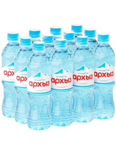 Вода Легенда гор Архыз питьевая негазированная, 500мл x 12 шт