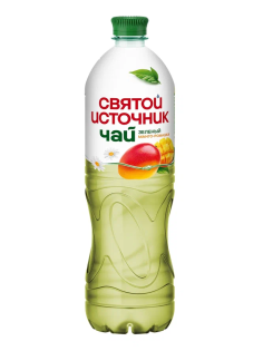 Холодный чай Святой Источник зеленый манго-ромашка, 1л