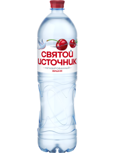 Вода Святой Источник с вишней негазированная, 1.5л