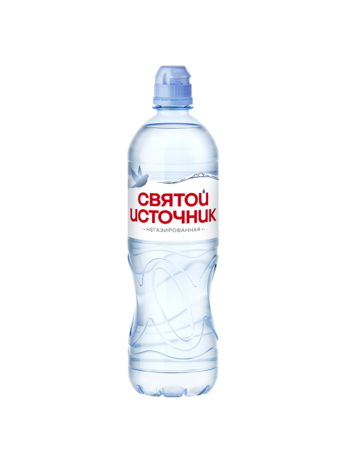 Вода Святой Источник Sport негазированная, 750мл x 12 шт