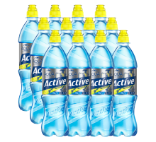 Вода Aqua Minerale Active питьевая цитрус негазированная, 500мл x 12 шт