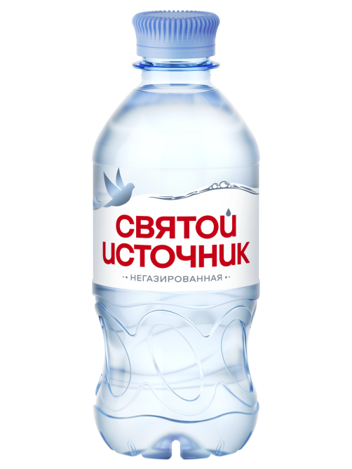 Вода Святой Источник питьевая негазированная, 330мл x 12 шт