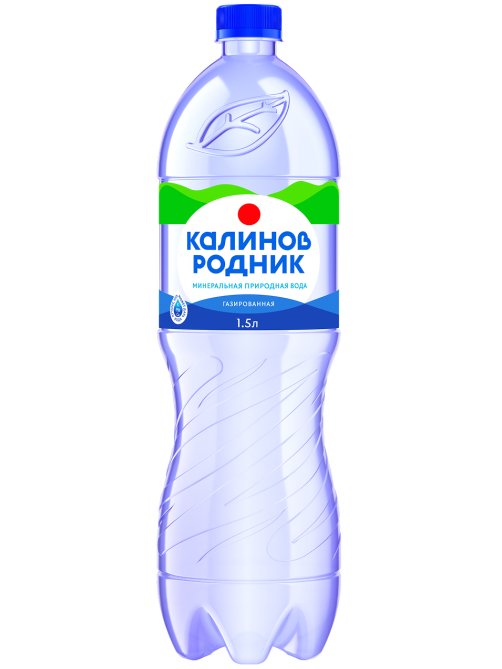 Вода Калинов Родник минеральная газированная, 1.5л