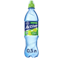 Вода Aqua Minerale Active лайм и мята негазированная, 500мл