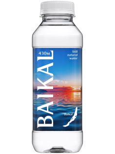 Вода Baikal430 Байкальская глубинная питьевая негазированная, 450мл