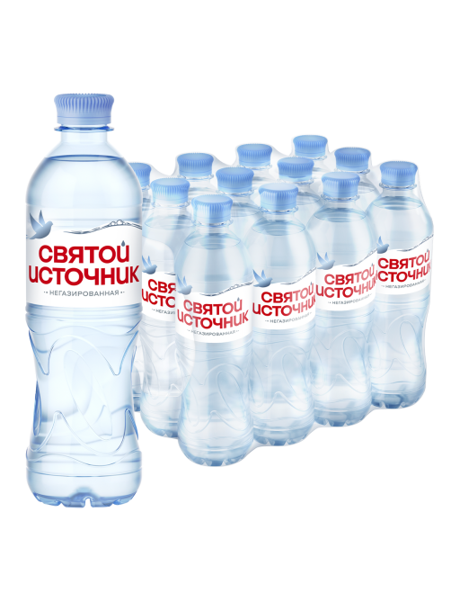 Вода Святой Источник питьевая негазированная, 500мл