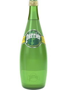 Вода Perrier минеральная газированная стекло, 750мл