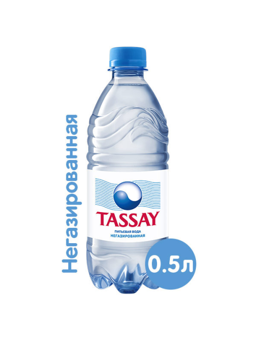 Вода Tassay питьевая негазированная, 500мл
