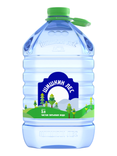 Вода Шишкин лес питьевая негазированная, 5л