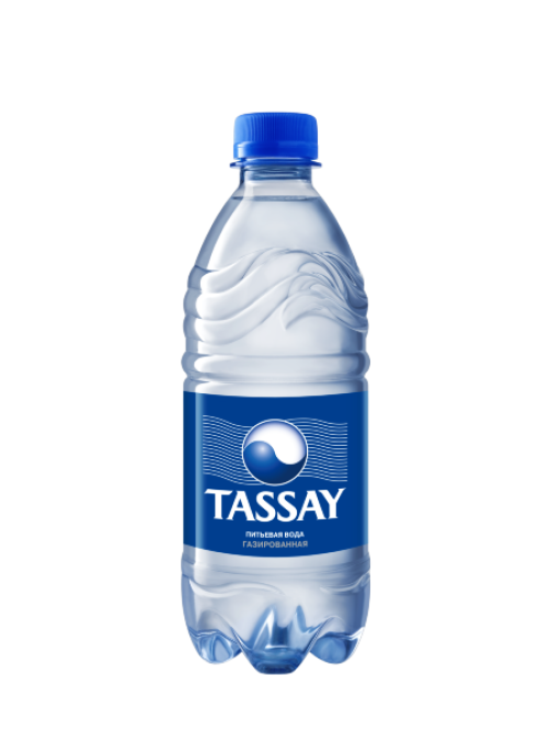 Вода Tassay питьевая газированная, 500мл