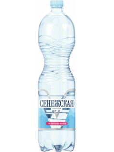 Вода Сенежская питьевая газированная, 1.5л
