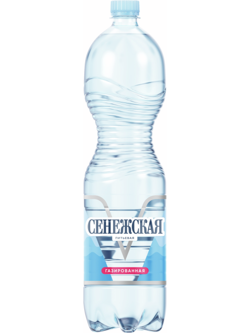 Вода Сенежская питьевая газированная, 1.5л