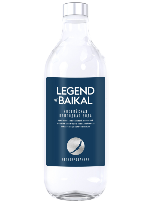 Вода Legend of Baikal питьевая негазированная стекло, 500мл
