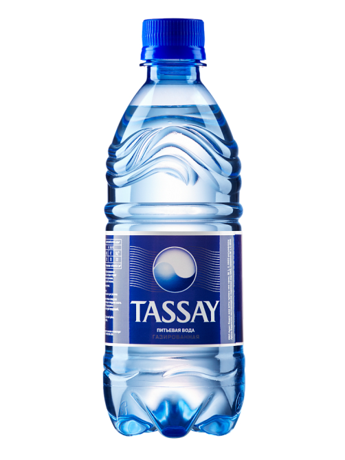 Вода Tassay питьевая газированная, 500мл
