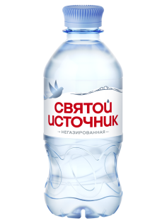 Вода Святой Источник питьевая негазированная, 330мл