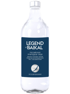 Вода Legend of Baikal питьевая негазированная стекло, 750мл